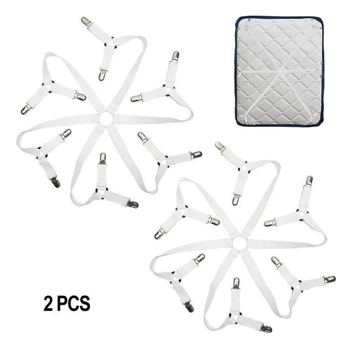 A Clips Sujeta Sujetadores For Sábanas Cama Elasticos 2 Set