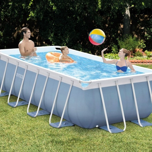 Piscina Intex Prisma 4.0x2.0x1.0m. + Accesorios, Nueva