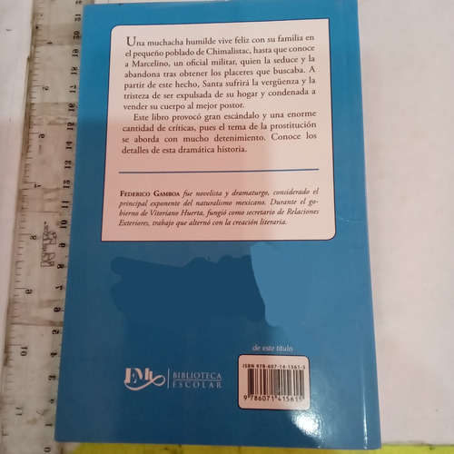 Santa Federico Gamboa 2018 (Usado)