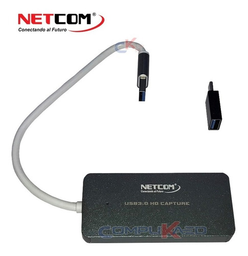 Capturadora Usb 3.0 De Video Ezcap Hdmi Netcom Obs Streaming