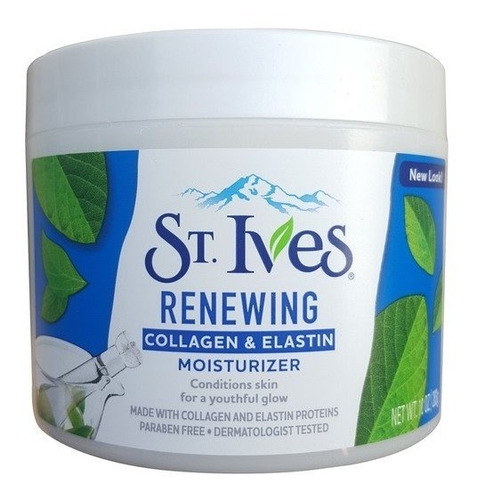 Crema St Ives Skin Humectante Antiarrugas Colageno Elastina 