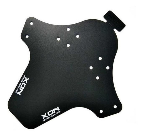 Imagen 2 de 5 de Guardabarro Delantero Universal Mtb Polipropileno Negro Xon