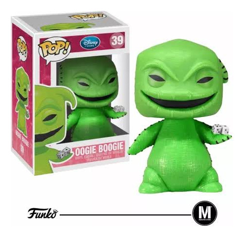 Funko Pop!! Oogie Boogie!! Extraño Mundo De Jack, Dados!! (Usado)