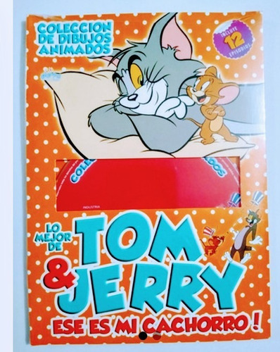 Tom Y Jerry  Combo Con 4 Dvd Nuevos De Dibujos Animados 