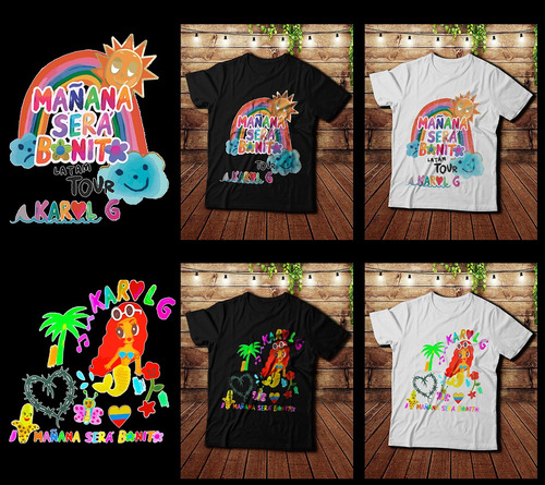 Pack Imágenes Para Estampar, Remeras, Buzos, Dtf (karol G)