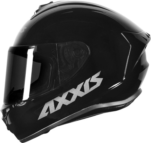 Capacete Axxis Draken Preto Brilhante