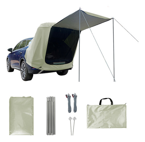 Carpa Trasera Para Acampar Al Aire Libre, Coche De Pícnic Co