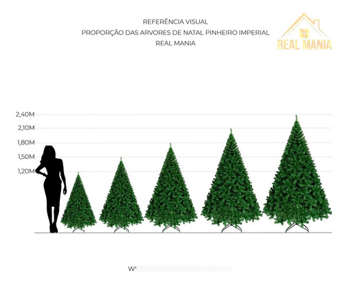 Árvore De Natal Verde Luxo 1,5m 260 Galhos Bem Cheia | Parcelamento sem juros Árvore De Natal Verde Luxo 1,5m 260 Galhos Bem Cheia | Parcelamento sem juros
