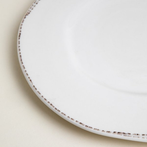Bandeja Plato De Cerámica Redonda Linea Esparta 26 Cm
