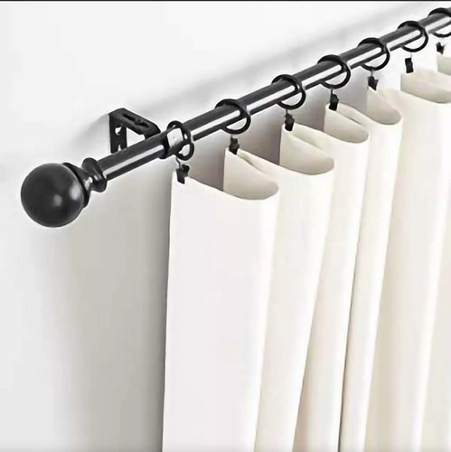 6piezas Soporte Cortinero De Gancho De Pared Ajustable