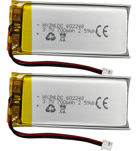 Hxjnldc 602248 3.7v Bateria 700mah Para Sena Smh10 Smh10r Sm