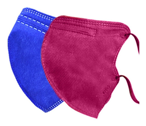 Imagen 5 de 8 de Super Kit Niño Infantil Kn95 100 Piezas Cubrebocas Surtido