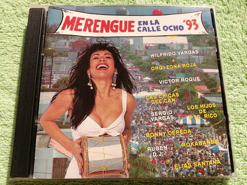 Eam Cd Merengue En La Calle 8 '93 Wilfrido Vargas Las Chicas