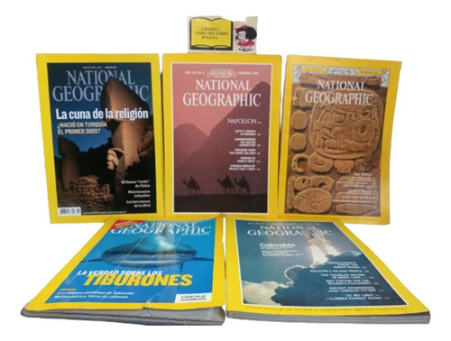 Promoción - 10 Revistas Nat Geo - Inglés - Español - Egipto 