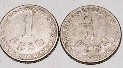 Lote 2 Moneda 1 Peso 1925 Paraguay 