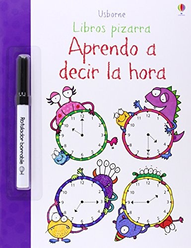 Aprendi A Decir La Hora, De Vários Autores. Editorial Usborne, Tapa Blanda, Edición 1 En Español