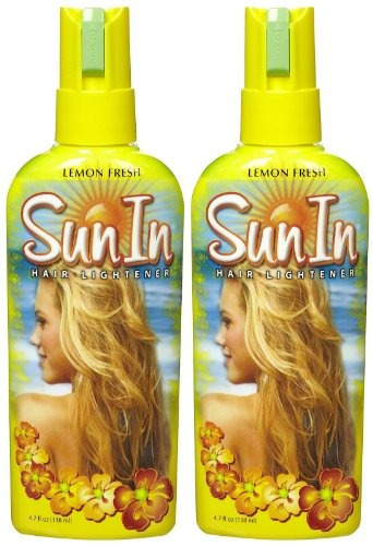 Sun In Hair Lightener, Limón, 4.7 Onzas (paquete De 2)