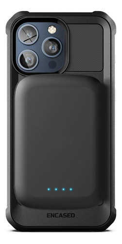 Encased Funda Con Batería 2 En 1 P/ iPhone 15 Pro Max Negro