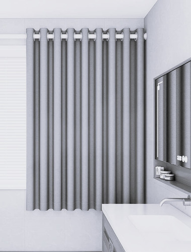 Cortinas 90% Blackout Mezcla De Algodón Y Microfibra 132x213