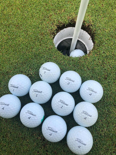 Imagen 1 de 5 de 12 Pelotas De Golf Usadas Titleist Premium
