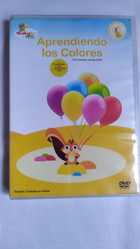 Aprendiendo Los Colores Película Dvd Original Infantil