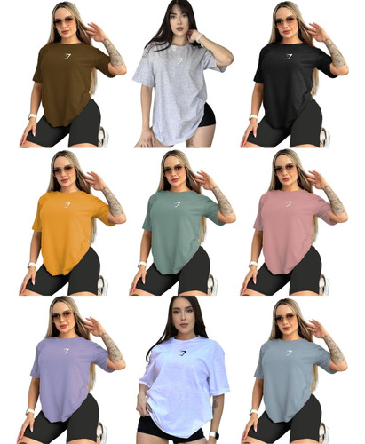 Oversized Playera Supreem Algodon Gym Sharkk Mujer