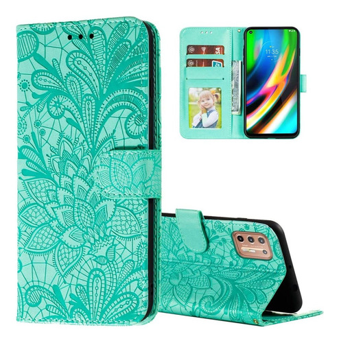 Funda De Teléfono Tipo Cartera Para Motorola G9 Plus Classic