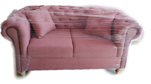 Sofa Chester 170x80 Capitoniado En Tela