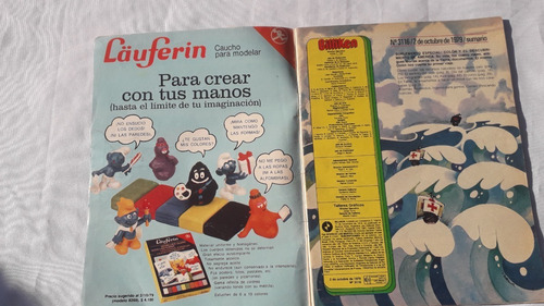 Revista Infantil Antigua * Billiken ** N° 3116 C/ Un Recorte (Usado)