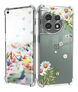 Funda Para Oneplus 11 - Transparente Con Flores