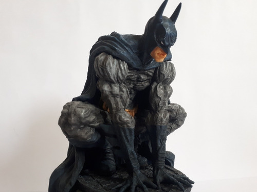 Escultura Figura Batman Sobre Joker Gárgola Kotobukiya Dc (Usado)