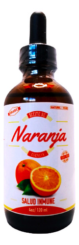 Aceite De Naranja Orgánico Concentrado Ultra Puro 120 Ml