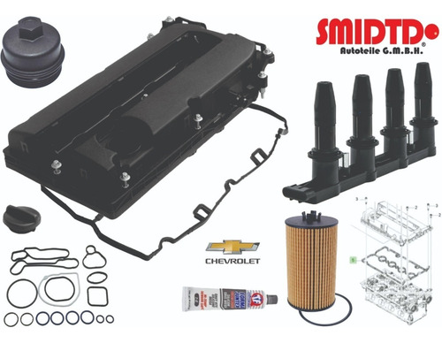 Tapa Punterias Filtro Bobinas Silicon Gmc Trax 1.8 12-18