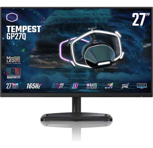 Monitor Lcd Led 27'' Cooler Master Gp27-fqs Color Negro