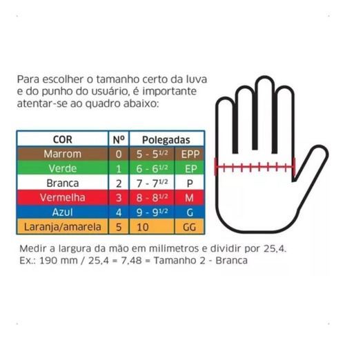 Luva Procedimento Em Açougue Malha De Aço 100% Inox Açougueiro