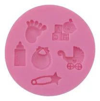 Comprar Molde De Silicona Baby Feeder Porcelana Fría Fondant