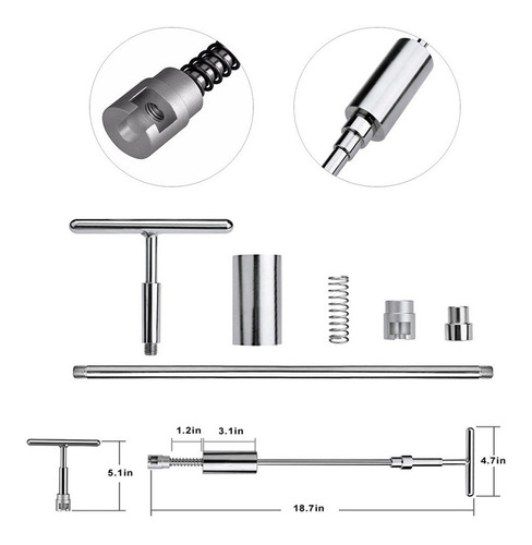 Kit De Extractor De Reparación De Abolladuras Sin Pintura