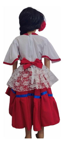 Traje Típico De Quintana Roo Juvenil Baile Regional Escolar