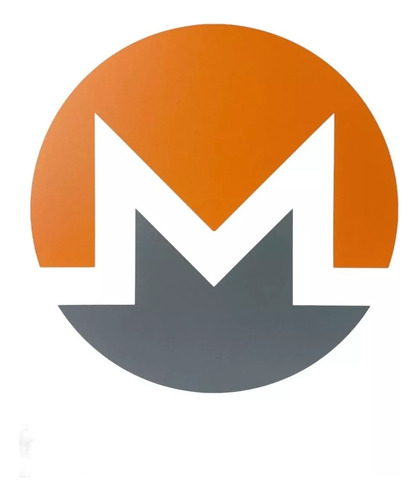 Cuadro Decorativo Criptomonedas Monero 68x37cm