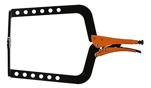 Grip-on 20  Acero C-clamp De Cierre Llaves, Niquelado, 13420