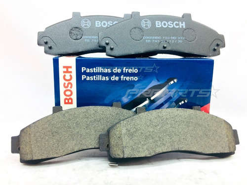 Imagem 2 de 7 de Pastilhas Ford Ranger 2.3 16v 2010 Dianteiras Bosch Bb332