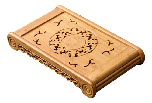 Bandeja De Bambú Para Juego De Té, Mesa De Té Kungfu,
