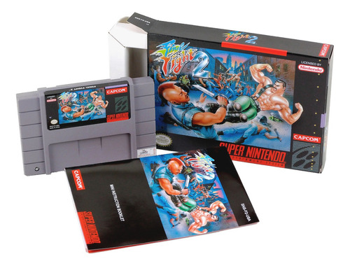 Final Fight 2 Super Nintendo Snes Completo