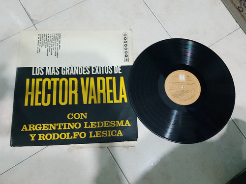 Disco Antiguo Los Más Grandes Exitos Héctor Varela 
