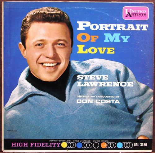 Steve Lawrence - Portrait Of My Love - Lp Made Usa Año 1961
