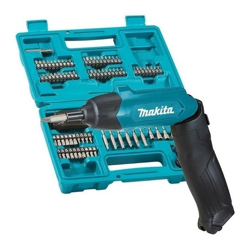 Atornillador Destornillador 3,6v Makita Df001dw + 80 Acces 