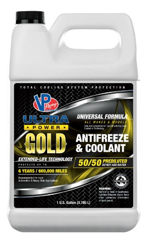Refrigerante Vp Racing Ultra Power Gold Amarillo
