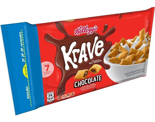 Cereal Krave Chocolate Bolsa Gde