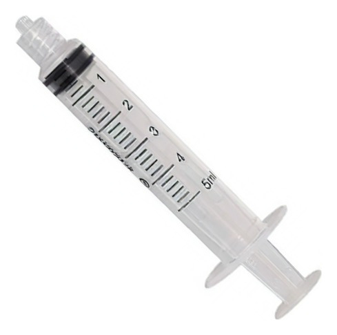 Seringa Descartável 5ml Bico Luer Lock 100un Descarpack