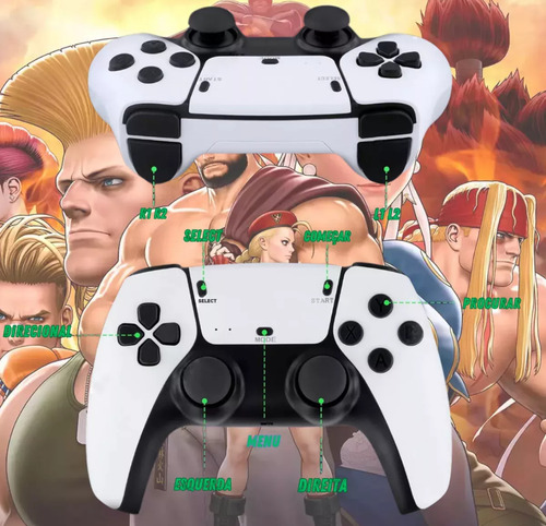 Adaptador Hdmi Game Stick Retro 2 Controles 20 Mil Jogos